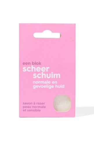 HEMA Blok Scheerschuim Normale Tot Gevoelige Huid 65g