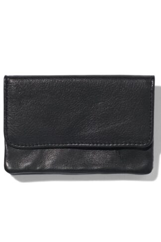 HEMA Mini Portemonnee Leer Zwart