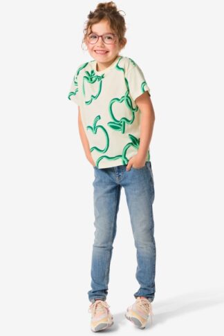 HEMA Kinderjeans Skinny Fit Middenblauw (middenblauw)
