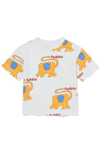 baby T-shirt olifanten lichtblauw