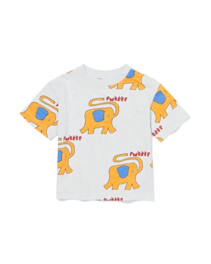 baby T-shirt olifanten lichtblauw
