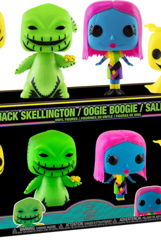 Disney Nightmare Before Christmas Funko Pop Vinyl: Jack Skellington / Oogie Boogie / Sally / Zero 4-Pack