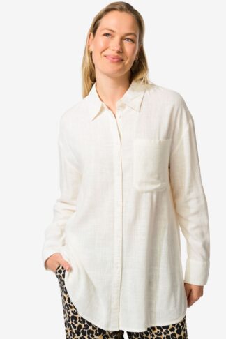 HEMA Damesblouse Lizzy Wit (wit)