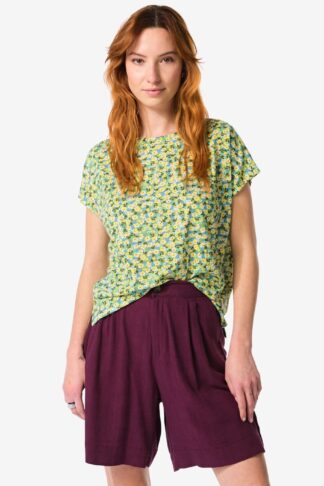 HEMA Dames Shirt Amelie Bloemen Multi (multi)
