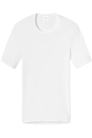 Schiesser - Original Feinripp - T-Shirt 1/2 - wit, Maat:L
