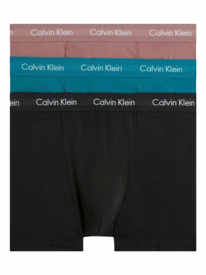 Calvin Klein - 3p Trunk - Cotton Stretch - PA3, Maat:M