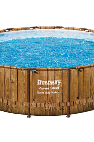 Bestway Zwembad Power Steel Swim Vista Ø 488 x 122 cm