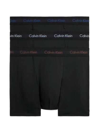 Calvin Klein - 3p Trunk - Cotton Stretch - H5G, Maat:S