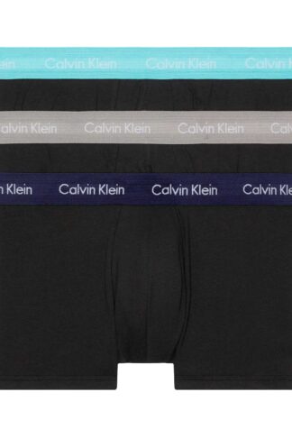 Calvin Klein - 3p Low R. Trunk - Cotton Stretch - MXW, Maat:L