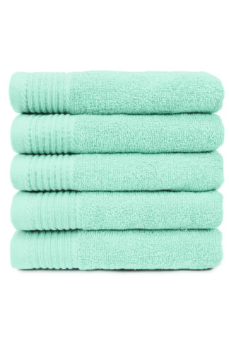 The One Badhanddoek 450 gram 70x140 cm Mint (5 stuks)