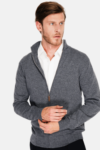 William de Faye Heren Vest met Kasjmier