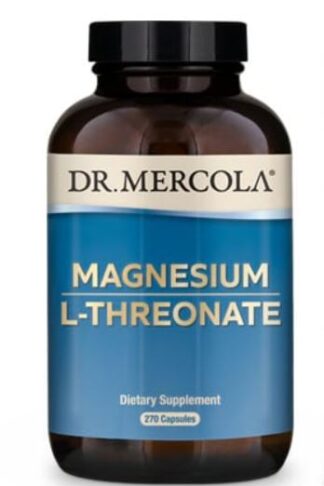 Magnesium L-Threonate (270 Capsules) - Dr. Mercola