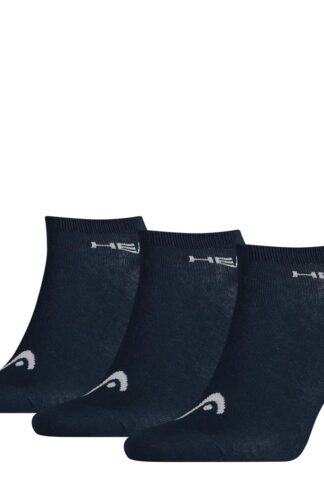 Head 3-pack Unisex Sneaker Sock Navy-39-42