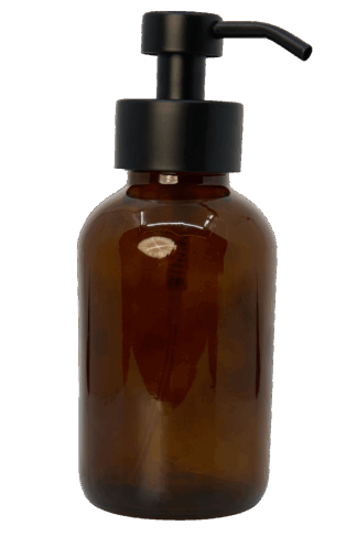 Glazen Fles met schuimpomp 500 ML