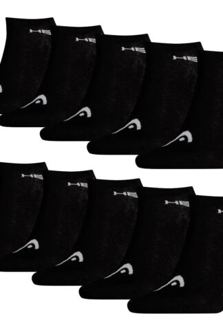 Head Sneaker sokken 10-pack Zwart-35/38