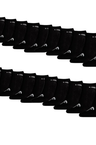 Head Sneaker sokken 20-pack Zwart-35/38