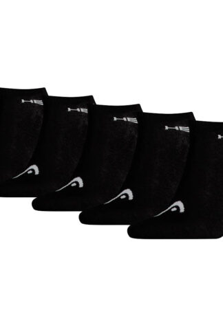 Head Sneaker sokken 5-pack Zwart-39/42