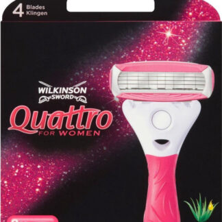 Wilkinson Wilkinson Navulmesjes Quattro For Women - 6 Stuks