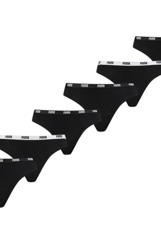 Puma String Dames Zwart 6-Pack-L