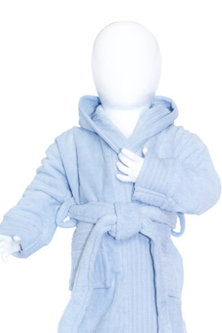 The One Baby Badjas 450 gram Licht Blauw-80/92