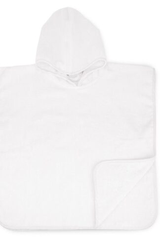 The One Baby Poncho met Capuchon Wit