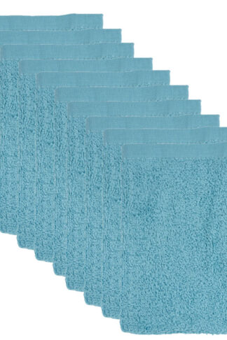 The One Washandjes Petrol - 10 stuks