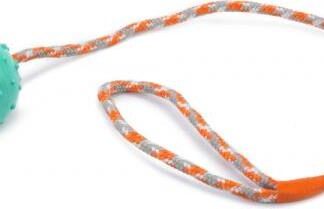 BZ RUBBER BAL MET BEL+KOORD MINT 60