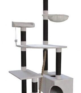 TOPMAST KRABPAAL KINGSTON WHITE 60 X 60 X 235 - 250 CM