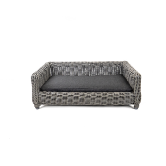 Let's Sleep Cozy Basket Rieten Hondenmand M Antraciet