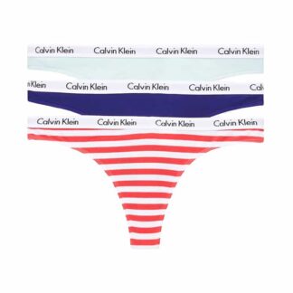 Calvin Klein - 3p Thong - Carousel - W5N