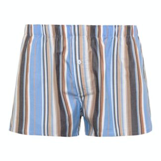 Hanro Heren Fancy Woven boxershorts met kleurige strepen 074015