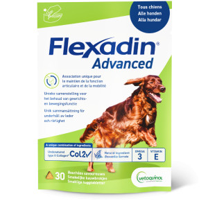 Flexadin Advanced met Boswellia voor de hond 30 tabletten