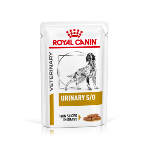 Royal Canin Veterinary Urinary S/O natvoer hond (in saus) 1 doos (12 x 100 g)