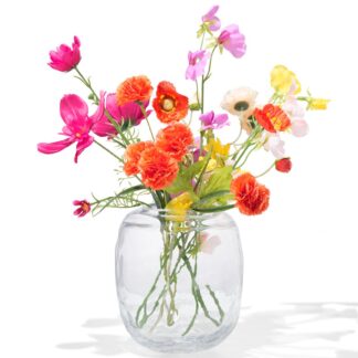 HEMA Vaas ⌀8.2x21.8 glas transparant (transparant)