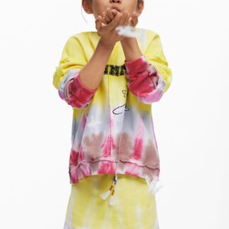 Korte tie-dye rok - MATERIAL FINISHES - 7/8