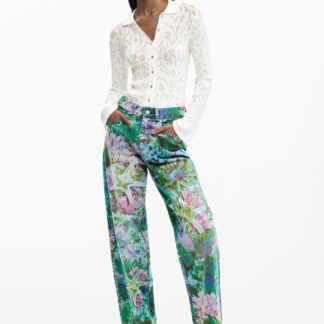 Tuinbroek wilde tuin - BLUE - 40