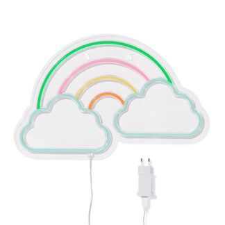 HEMA Neonlamp 47.8x30.5cm regenboog