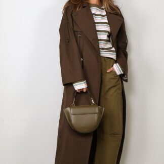 Max Mara Jas groen katoen max-mara-jas-delfino-green-36