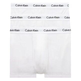 Calvin Klein - 3p Low R Trunk - Cotton Stretch - 100