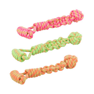 Knoopbal aan touw ø 8cm L 38cm voor de hond Per stuk