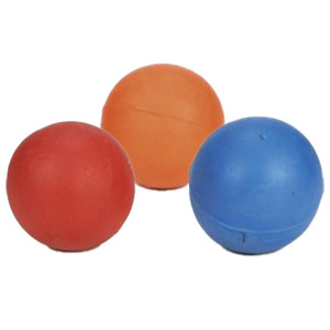 Massief rubberen bal voor de hond L