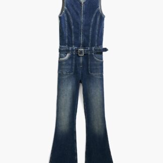 Denim overall - BLUE - XS