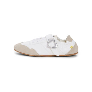 Leren schoen met gesp - WHITE - 39