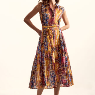 Jurk ontworpen door Mr. Christian Lacroix - MATERIAL FINISHES - M