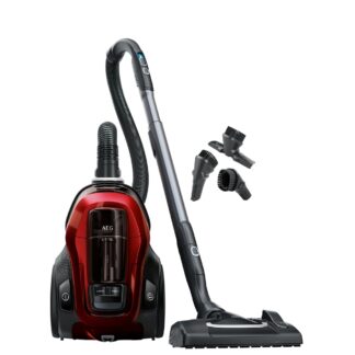 AEG LX9-3-CR Stofzuiger zonder zak Rood