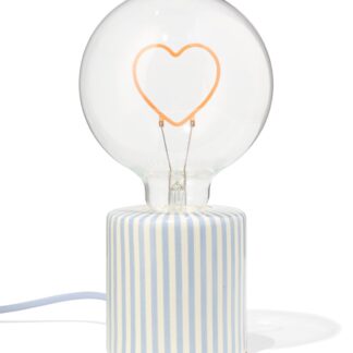 HEMA Tafellamp 12.5x12.5x23cm led hart