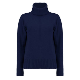 Damestrui Turtle Neck Navy