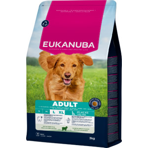 Eukanuba Adult Large met lam en rijst hondenvoer 2 x 3 kg