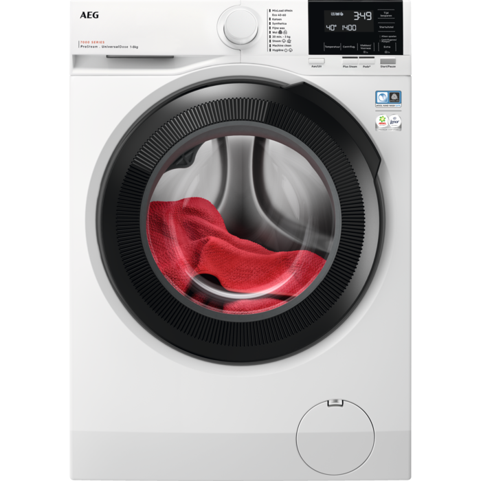 AEG 7000 serie ProSteam® UniversalDose Wasmachine voorlader 8 kg LR7386U4
