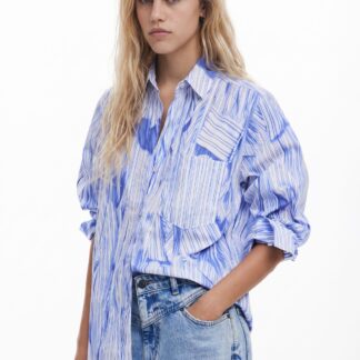 Oversized Arty-overhemd - WHITE - M